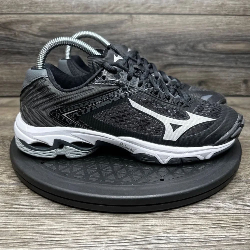 Mizuno Wave Lightning Z5 V1GC190005 Volleyball Shoes Women's Size 8 Black